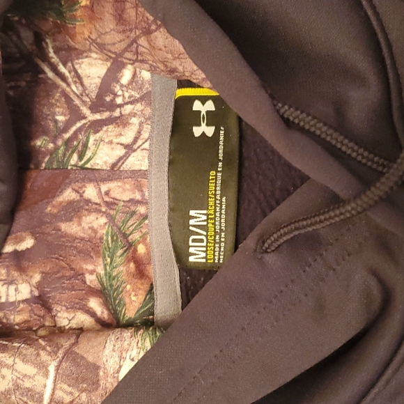 Mens Under Armour (UA) Hoodie Sweatshirt - Picture 2 of 3